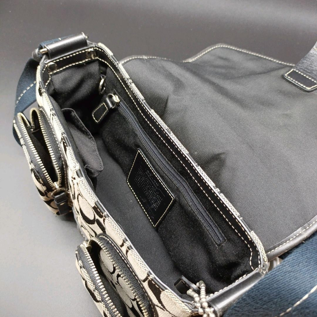 COACH Shoulder Bag Purse Signature Soho Authentic