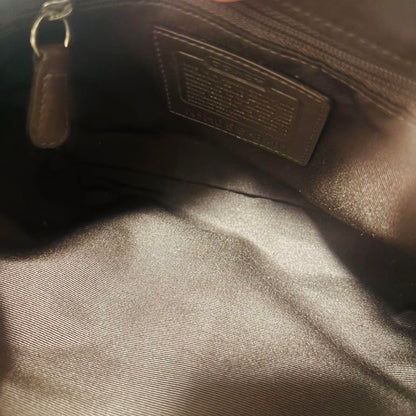 COACH Shoulder Bag Purse Soho Leather White Authentic