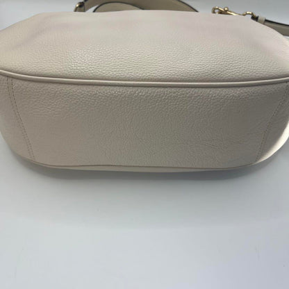 COACH Hand Shoulder Bag Tote Purse Leather White Authentic
