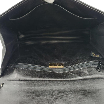 GIVENCHY Shoulder Bag Purse Chain 4G Quilted Leather Black Authentic