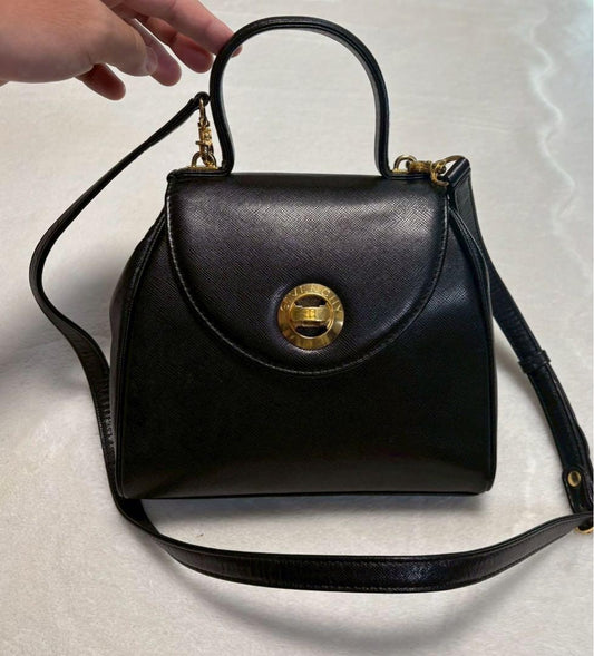 GIVENCHY Hand Shoulder Bag Tote Purse 2way Leather Authentic