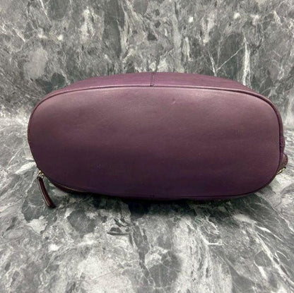 GIVENCHY Hand Shoulder Bag Tote Purse 2way Nightingale 4G Purple Authentic