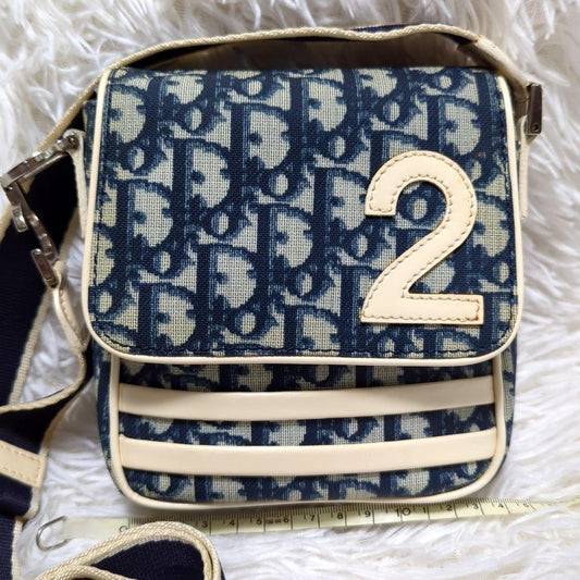 Christian Dior Mini Shoulder Bag Purse Trotter No.2 Authentic