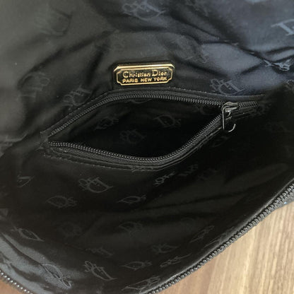 Christian Dior Clutch Bag Party Second Bag Logo Authentic