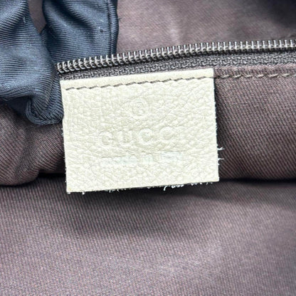 GUCCI Shoulder Bag Purse GG Canvas Beige Authentic