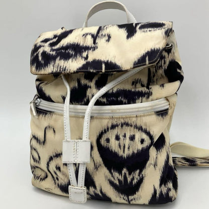GUCCI Mini Backpack Canvas White Authentic