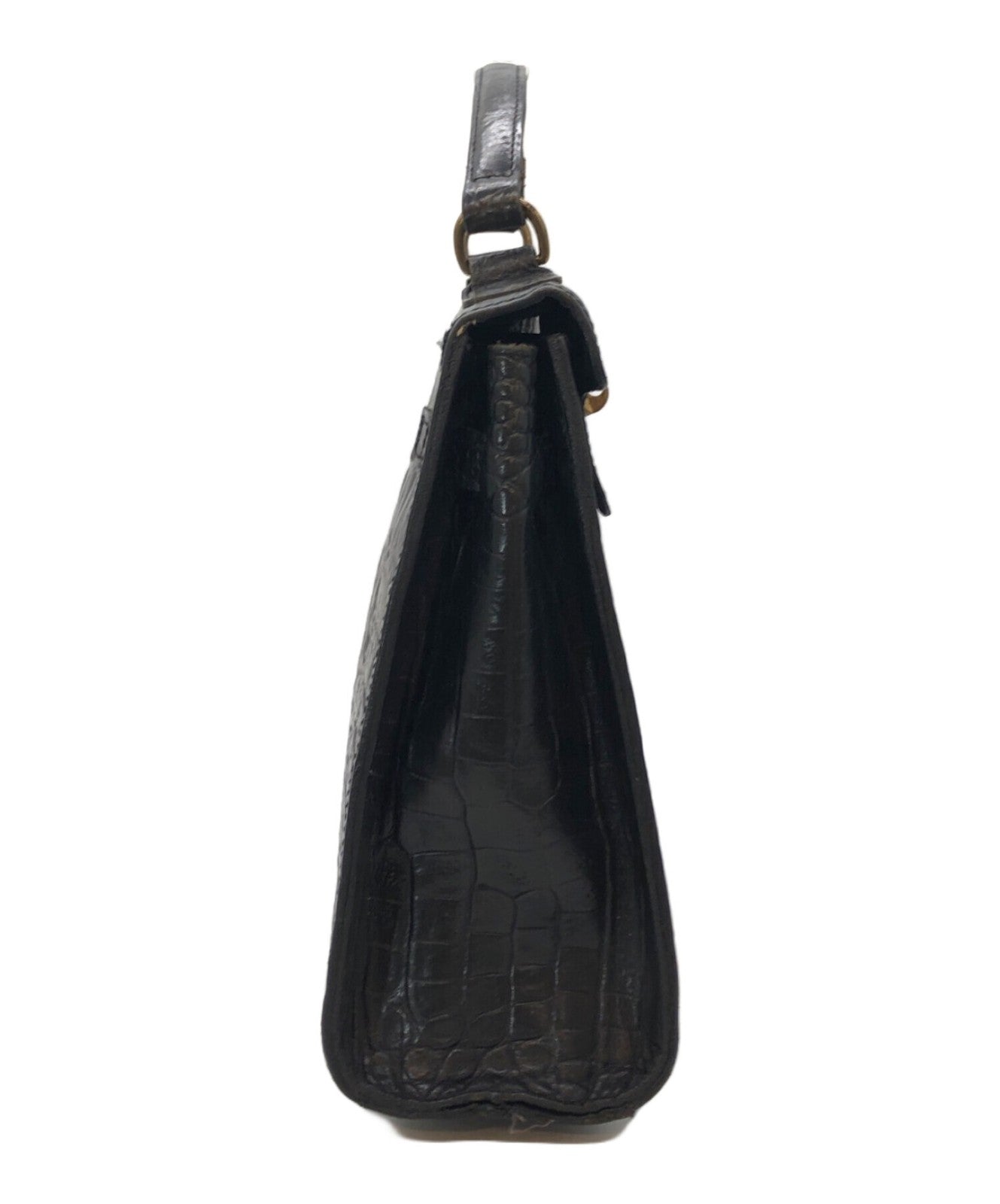 MULBERRY Hand Bag Tote Purse Black Authentic