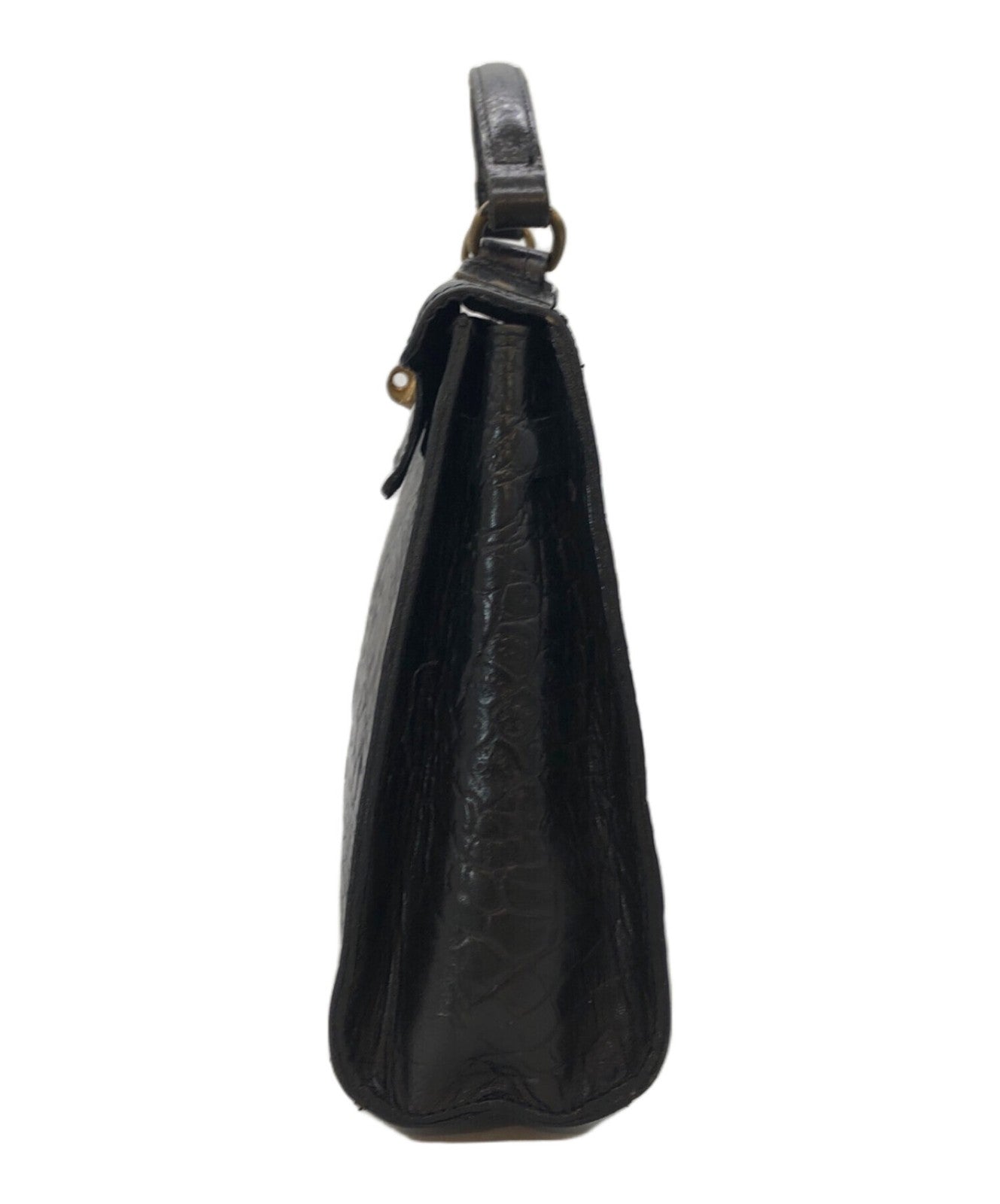 MULBERRY Hand Bag Tote Purse Black Authentic