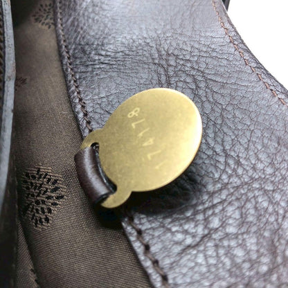 MULBERRY Hand Bag Tote Purse Turn Lock Authentic