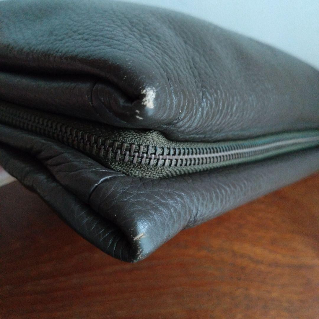 MULBERRY Hand Shoulder Bag Tote Purse Leather Dark Brown Authentic