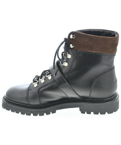 GUCCI Short Boots Shoes EU 36.5 US 6.5 Dark Brown Authentic