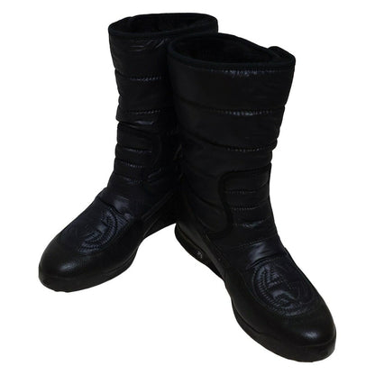 GUCCI Short Boots Shoes Interlocking G EU 37.5 US 7.5 Leather Black Authentic