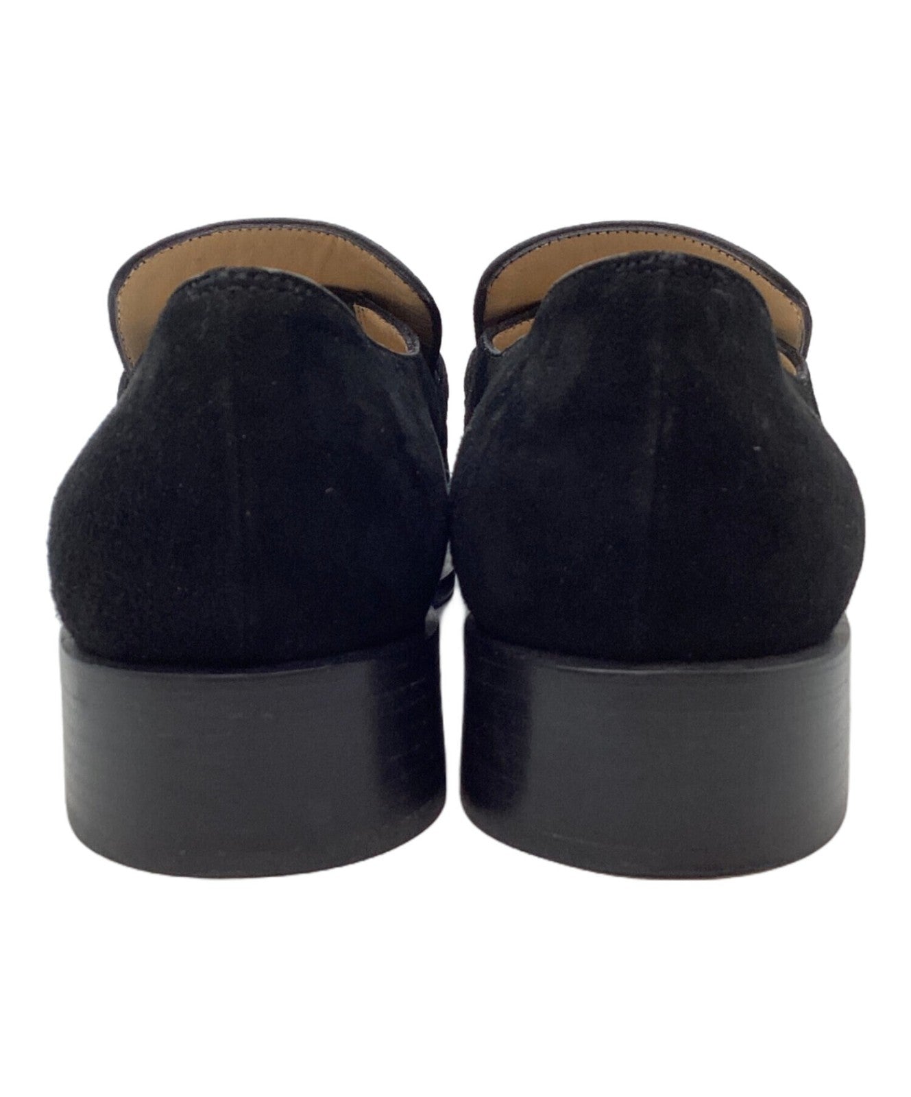 GUCCI Loafers Shoes Horse Bit EU 36 US 6 Black Authentic