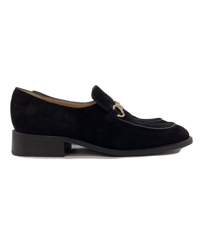 GUCCI Loafers Shoes Horse Bit EU 36 US 6 Black Authentic