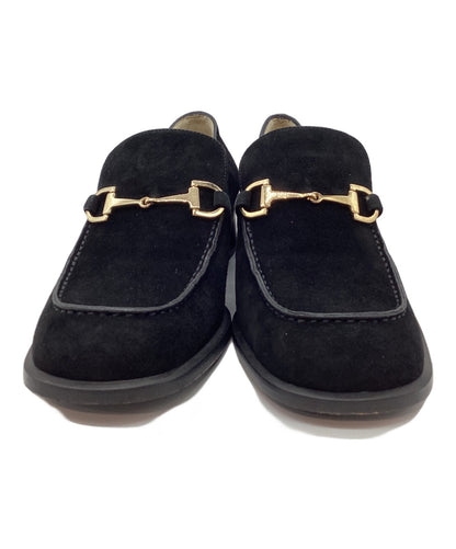 GUCCI Loafers Shoes Horse Bit EU 36 US 6 Black Authentic