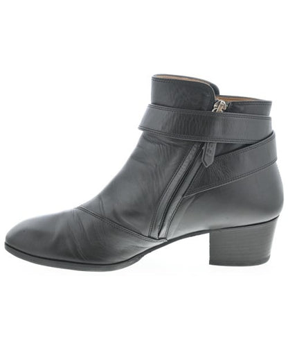 GUCCI Short Boots Shoes EU 38.5 US 8.5 Black Authentic