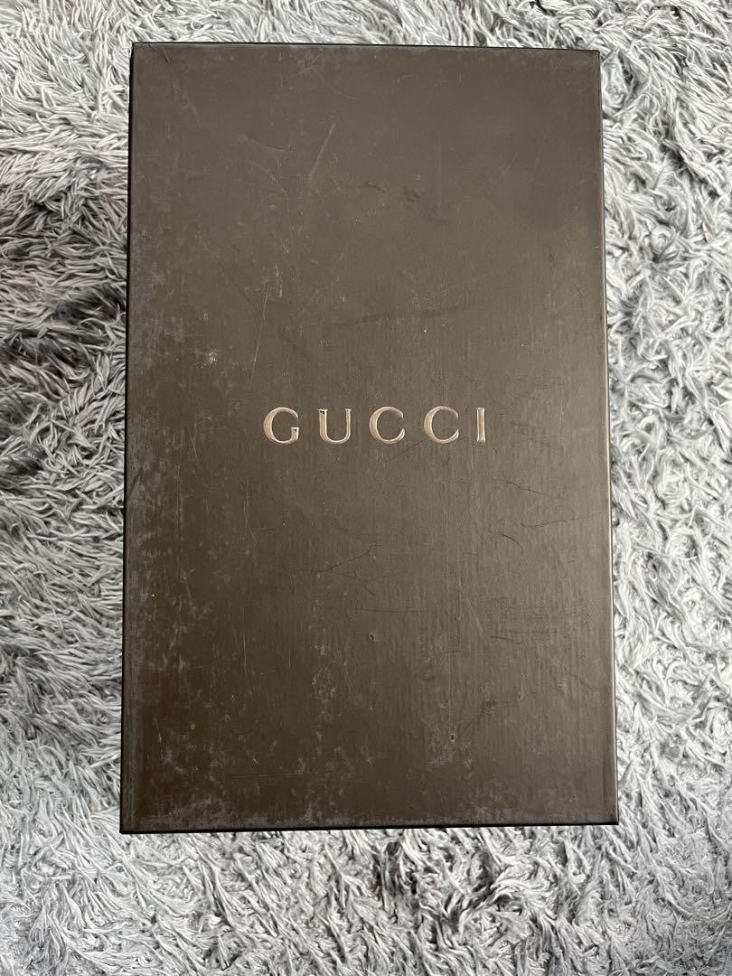 GUCCI Shoes Pumps Heel TIGER HEAD EU 37.5 US 7.5 REAL LEATHER Authentic