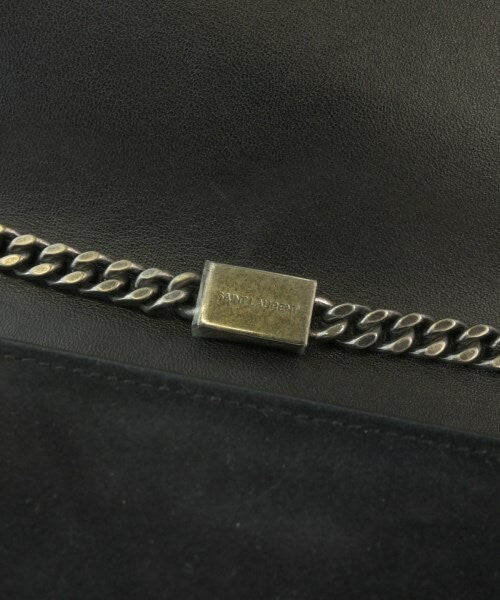 Saint Laurent Paris Shoulder Bag Purse YSL Cassandra Black Authentic