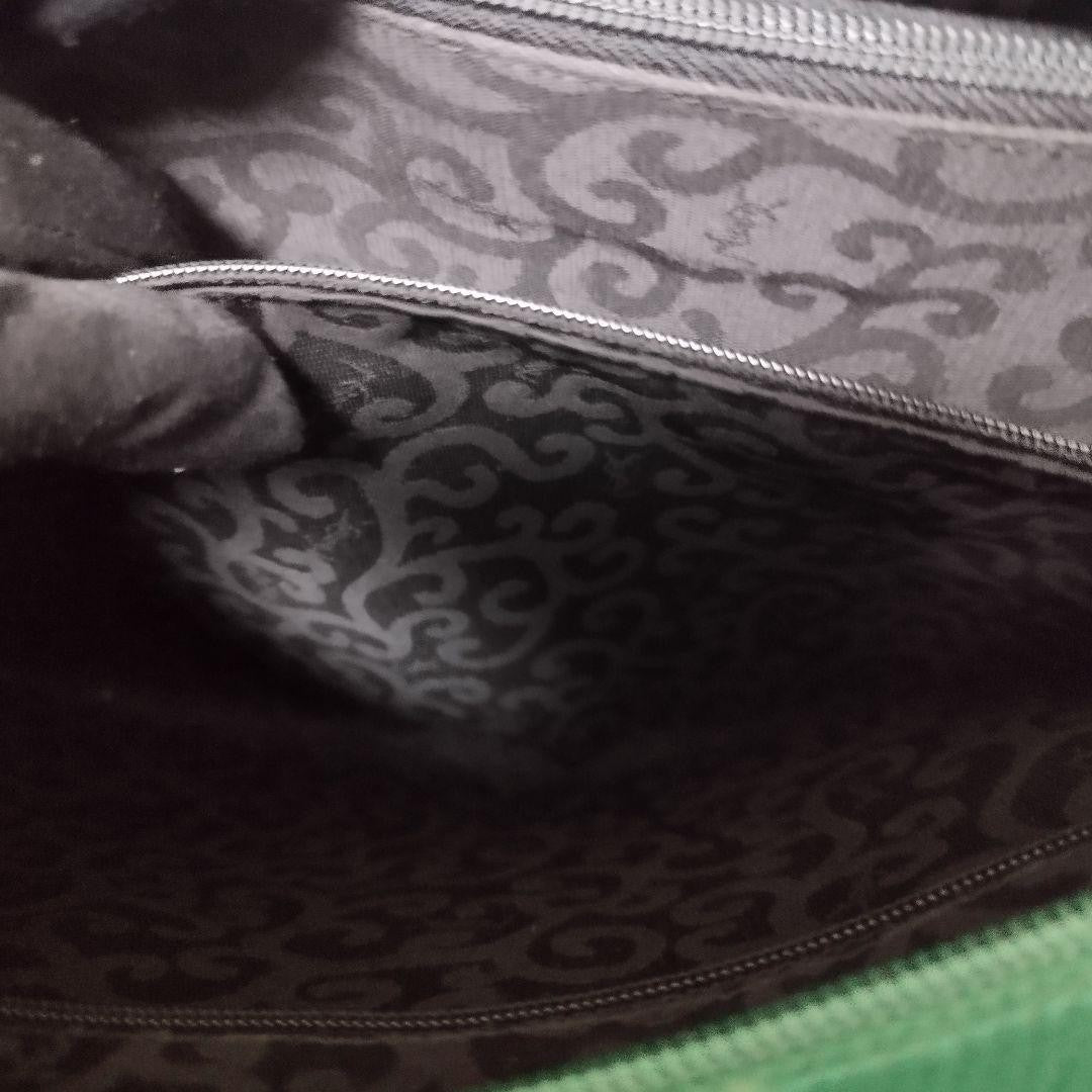 Saint Laurent Hand Bag Tote Purse YSL Cassandra Green Authentic