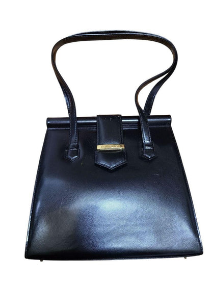 Saint Laurent Shoulder Bag Purse Logo Black Authentic