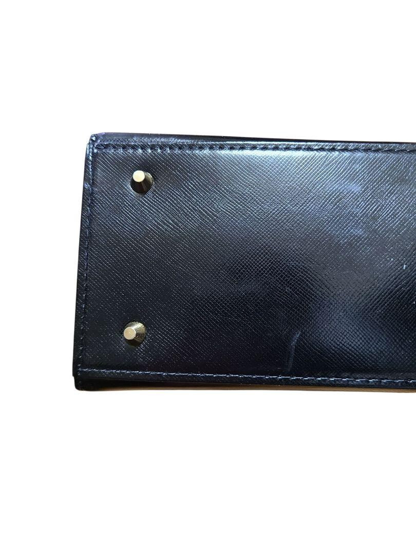 Saint Laurent Shoulder Bag Purse Logo Black Authentic