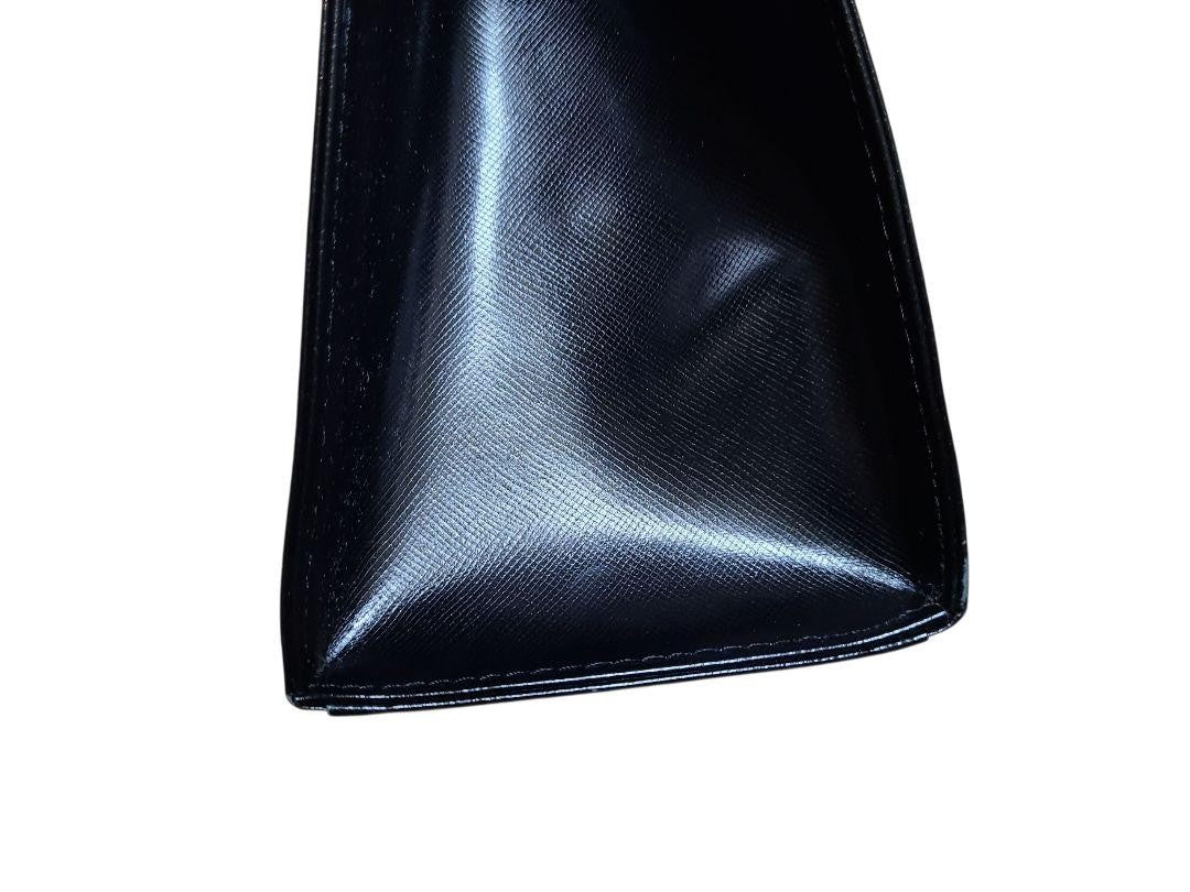 Saint Laurent Shoulder Bag Purse Logo Black Authentic