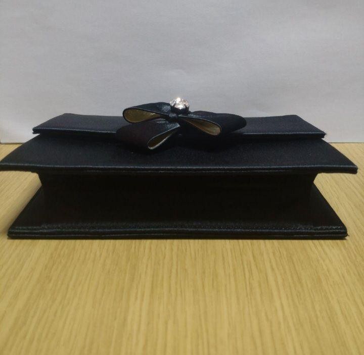 Saint Laurent Clutch Bag Second Bag Black Authentic