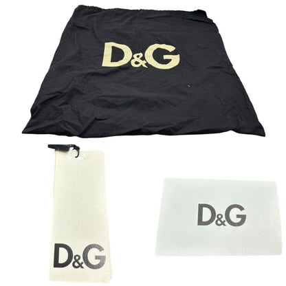 Dolce & Gabbana Shoulder Bag Purse Quilting Multicolor Authentic