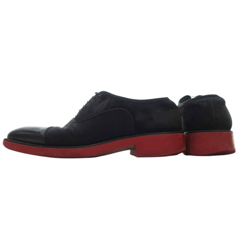 Christian Louboutin Dress Shoes EU 41.0 US 8.0 Leather Suede Black Authentic