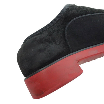 Christian Louboutin Dress Shoes EU 41.0 US 8.0 Leather Suede Black Authentic