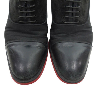 Christian Louboutin Dress Shoes EU 41.0 US 8.0 Leather Suede Black Authentic