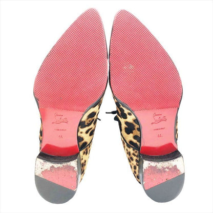 Christian Louboutin Dress Shoes EU 44 US 11 Leopard Authentic