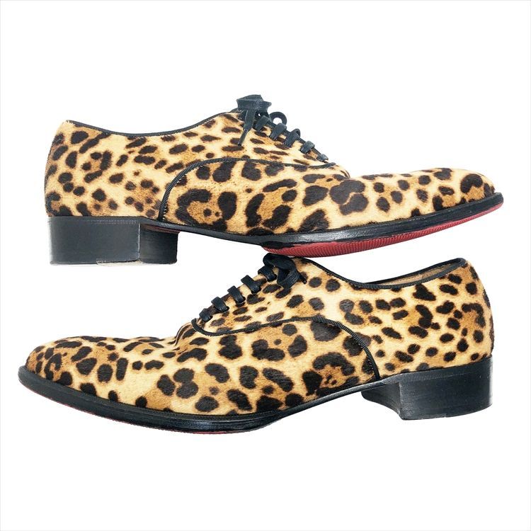 Christian Louboutin Dress Shoes EU 44 US 11 Leopard Authentic