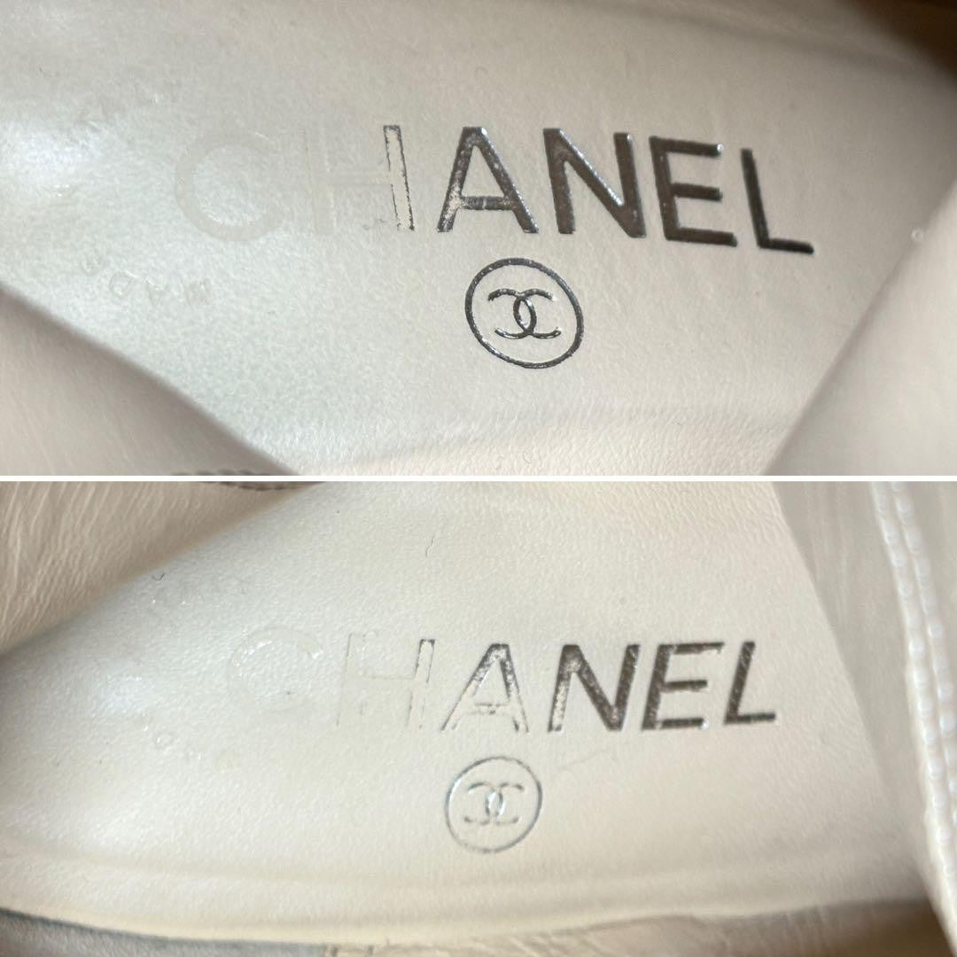 CHANEL Boots Shoes EU 35.5 US 5.5 Suede Black Authentic