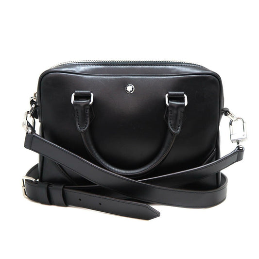 Montblanc Meisterstück Mini Document Case Leather Black Authentic