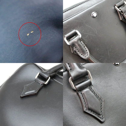 Montblanc Meisterstück Mini Document Case Leather Black Authentic