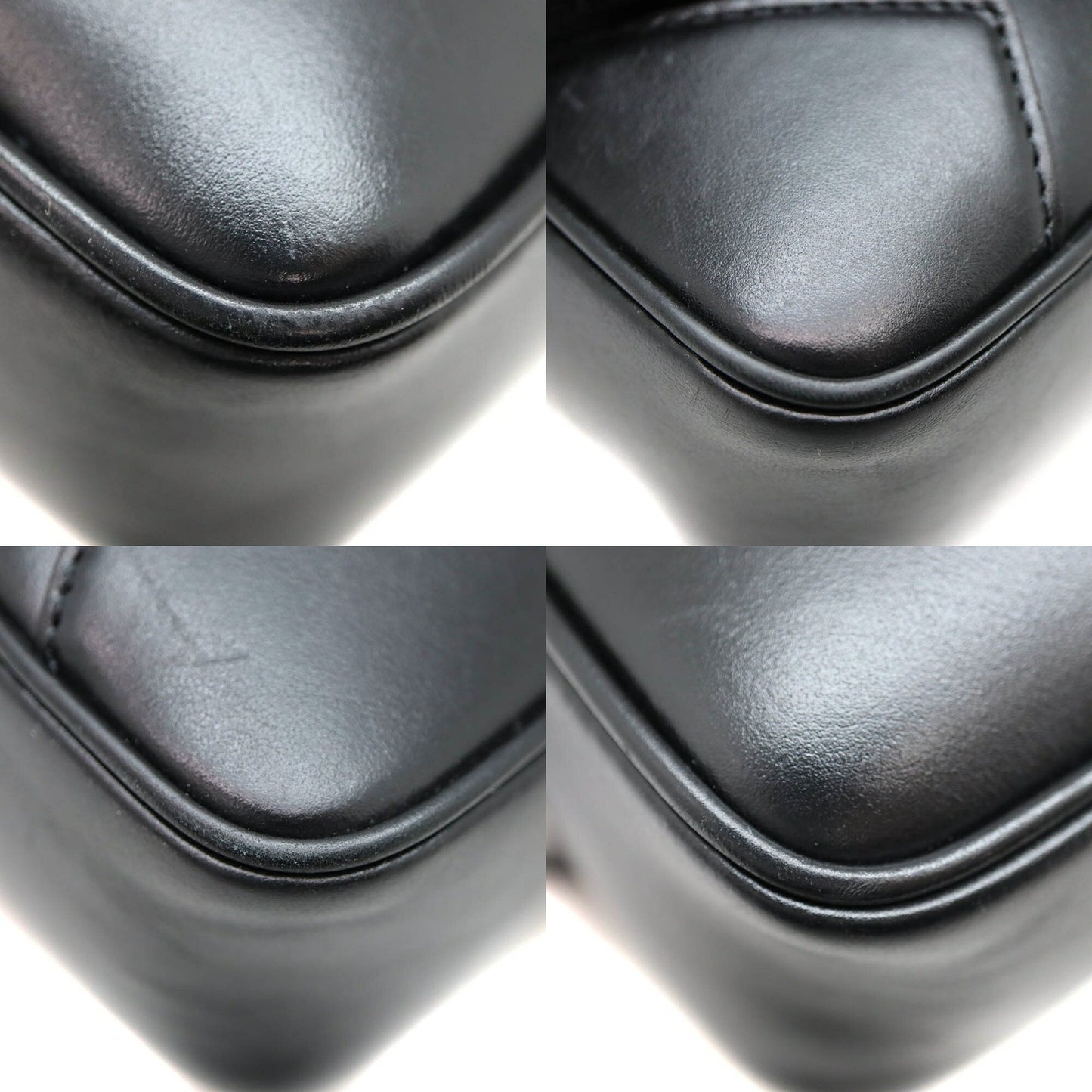 Montblanc Meisterstück Mini Document Case Leather Black Authentic