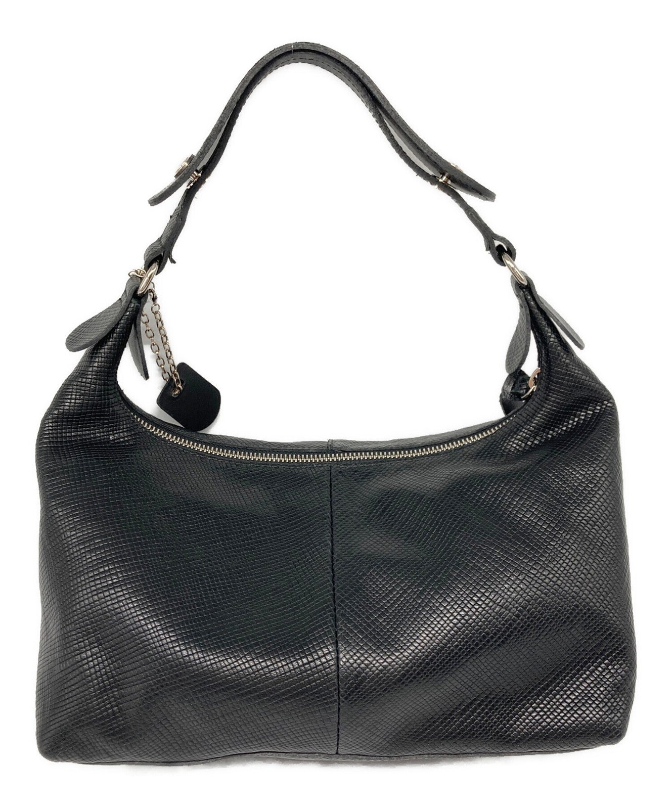 Longchamp Hand Bag Tote Purse Black Authentic