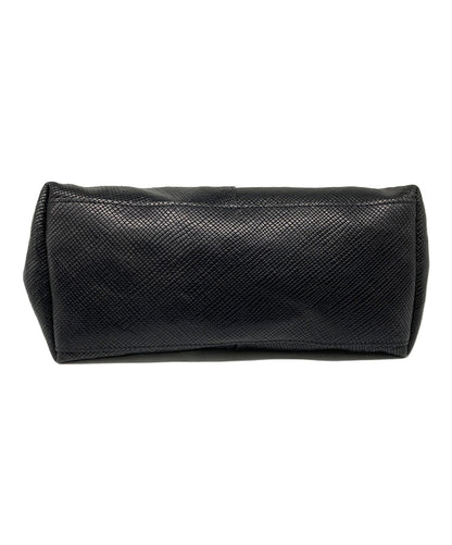 Longchamp Hand Bag Tote Purse Black Authentic