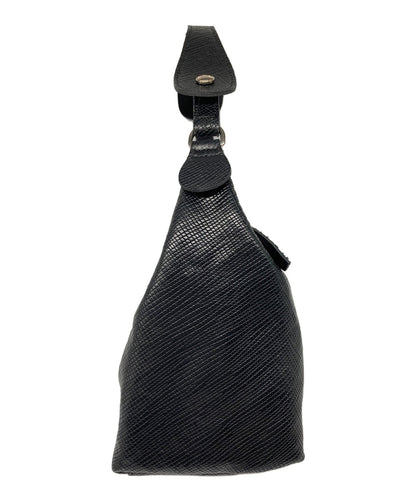 Longchamp Hand Bag Tote Purse Black Authentic