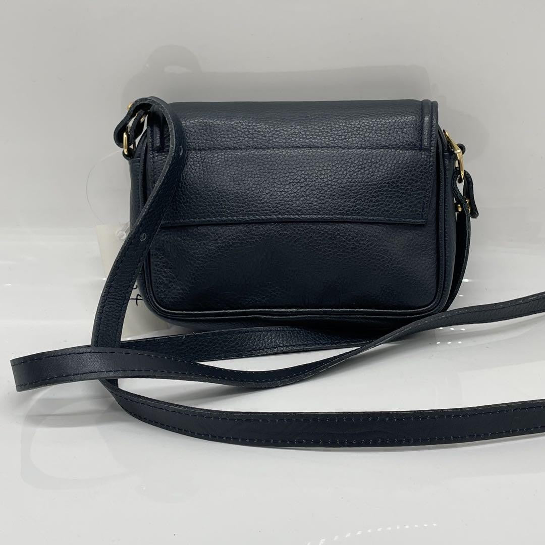 Longchamp Mini Shoulder Bag Purse Leather Authentic