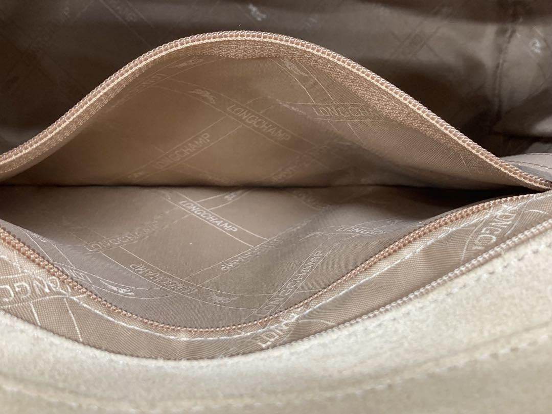 Longchamp Hand Bag Tote Purse Pink Authentic