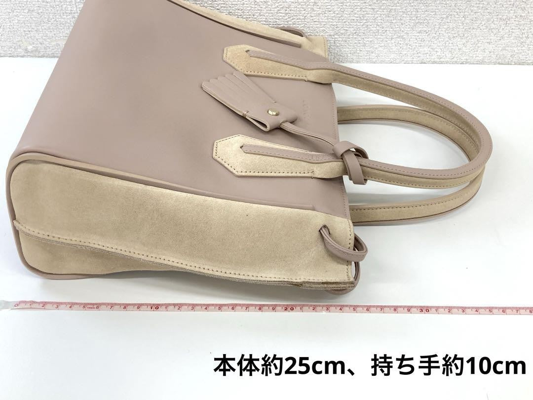 Longchamp Hand Bag Tote Purse Pink Authentic