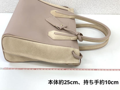 Longchamp Hand Bag Tote Purse Pink Authentic