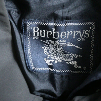 BURBERRY Long Coat Navy Authentic