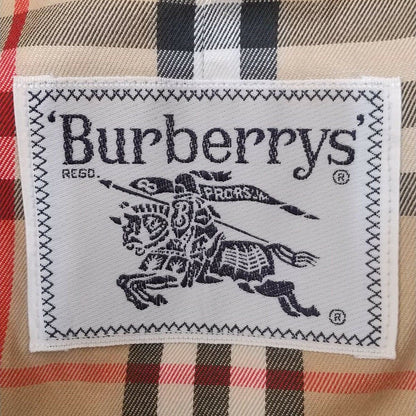 BURBERRYS Coat Nova Check Asian fit S US size XS Light Gray Authentic