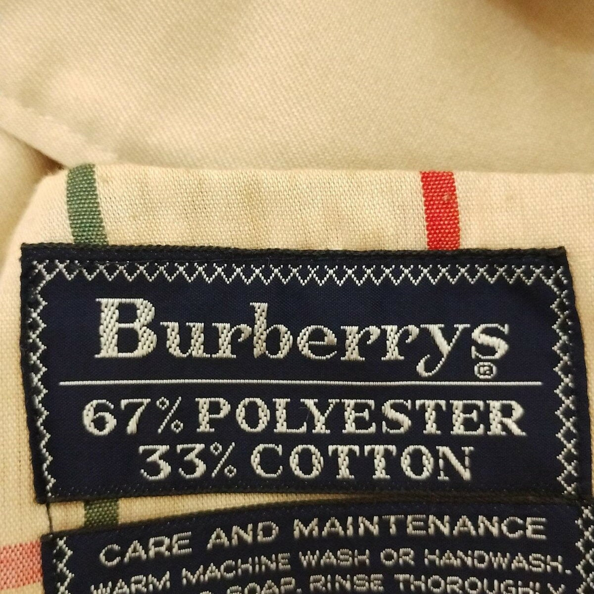 BURBERRYS Coat Nova Check Beige Authentic