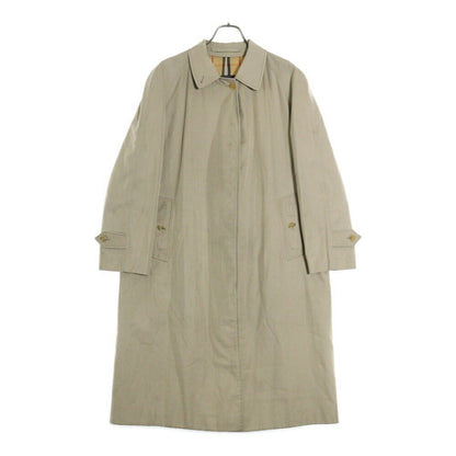BURBERRY Long Coat Nova Check Beige Authentic