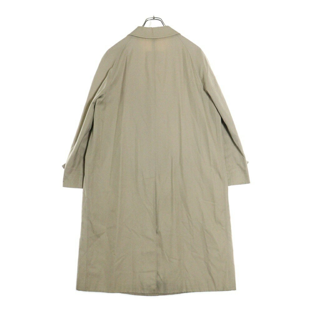 BURBERRY Long Coat Nova Check Beige Authentic