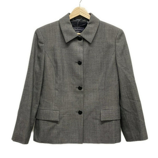 BURBERRYS Jacket Asian fit XL 42 US size L Gray Black Authentic